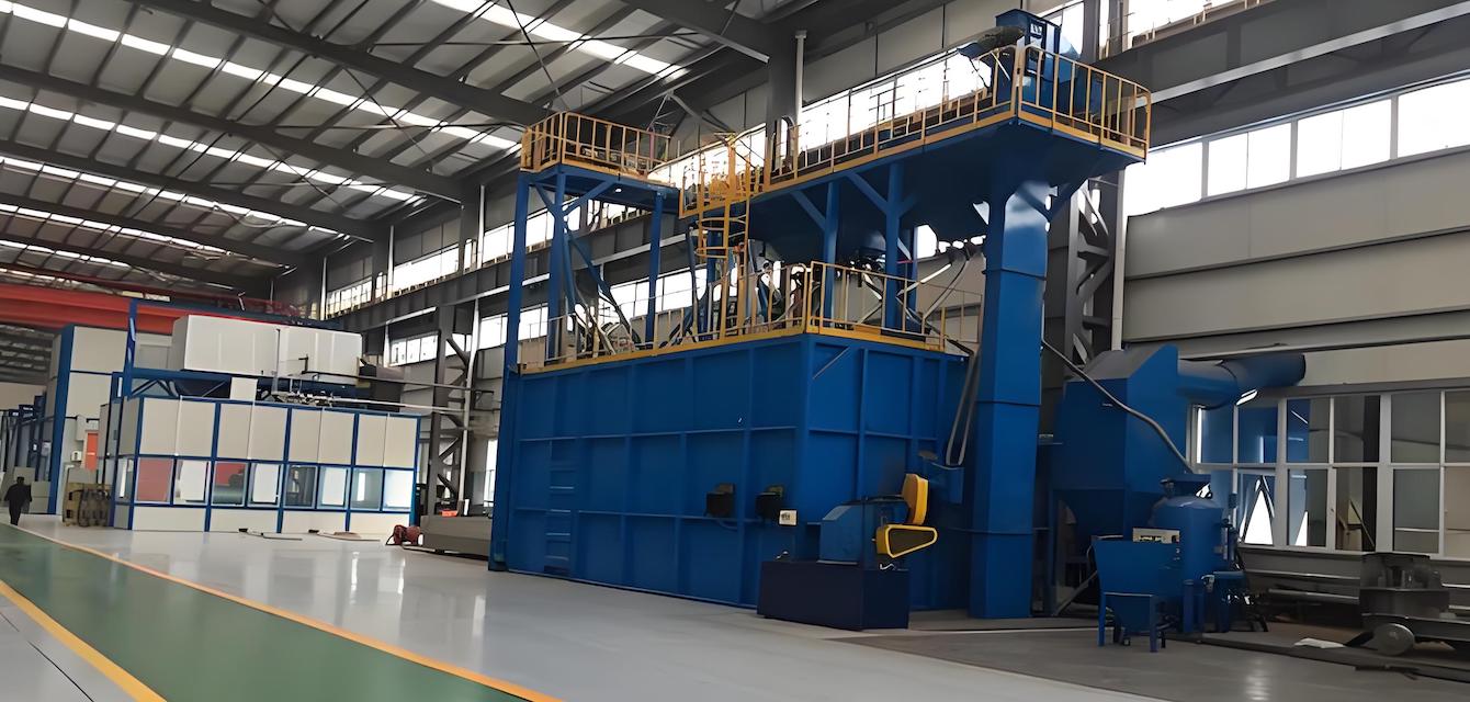 機器人噴砂房、全自動噴砂房解決方案！